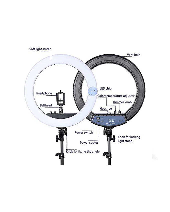 RL-21 LED Soft Ring Light